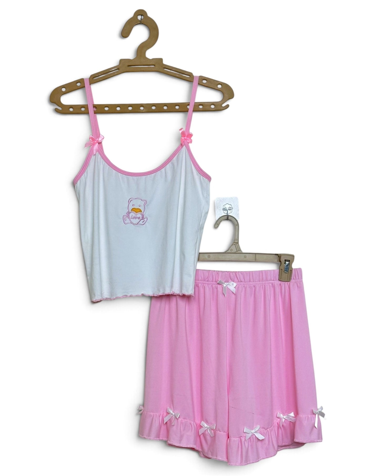 crop top short pajama