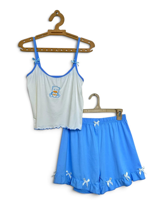 crop top short pajama